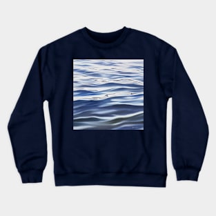 Lake Effect - water painting Crewneck Sweatshirt